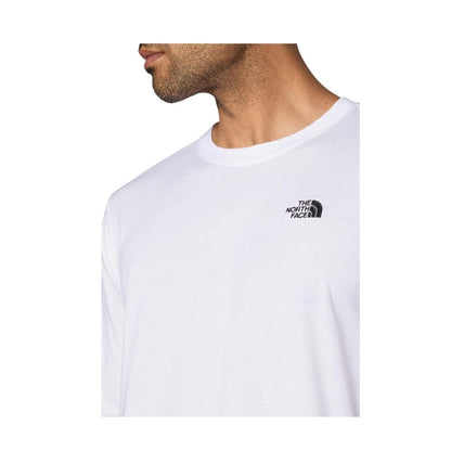 The North Face T-shirt Evolution Simple Dome NF0A8EU3FN4 Bianco Uomo