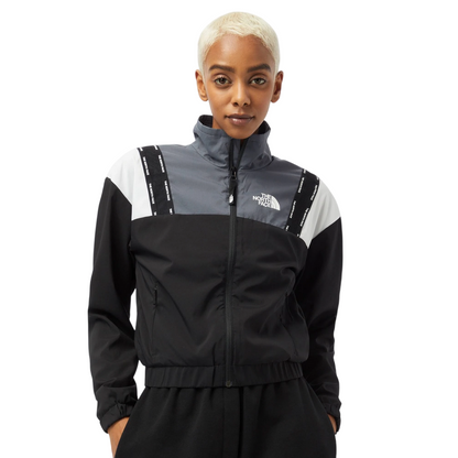 The North Face W Train N LOgo Wind Jacket NF0A5563NY71 black vanadis grey