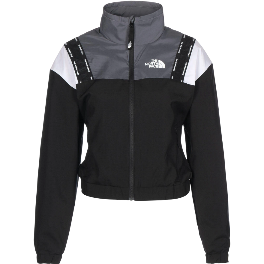 The North Face W Train N LOgo Wind Jacket NF0A5563NY71 black vanadis grey