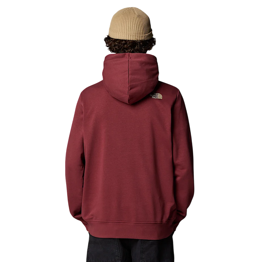 The North Face felpa con cappuccio da uomo Drew Peak Light NF0A8C1BAQI sommacco