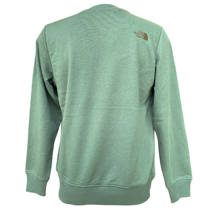 The North Face Felpa Girocollo Drew Peak NF0A8C1CAQI Verde Uomo