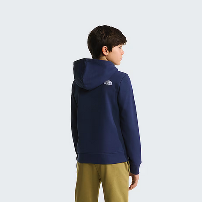 The North Face Drew Peak Light NF0A8GR88K21 Blu Felpa Girocollo Junior