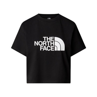 The North Face maglietta corta a maniche corte da donna Easy Relaxed NF0A8A6HJK3 nero