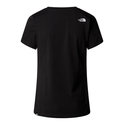 The North Face maglietta manica corta da donna Simple Dome Slim NF0A87NHJK3 nero
