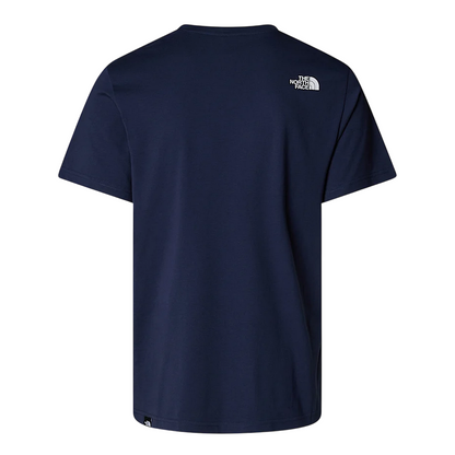 The North Face maglietta manica corta da uomo Easy NF0A8A6C8K2 blu