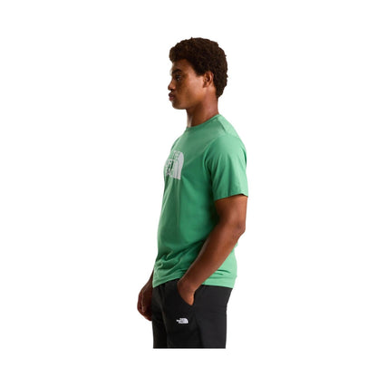 The North Face T-shirt Evolution Half Dome NF0A8B6JG57 Verde Uomo