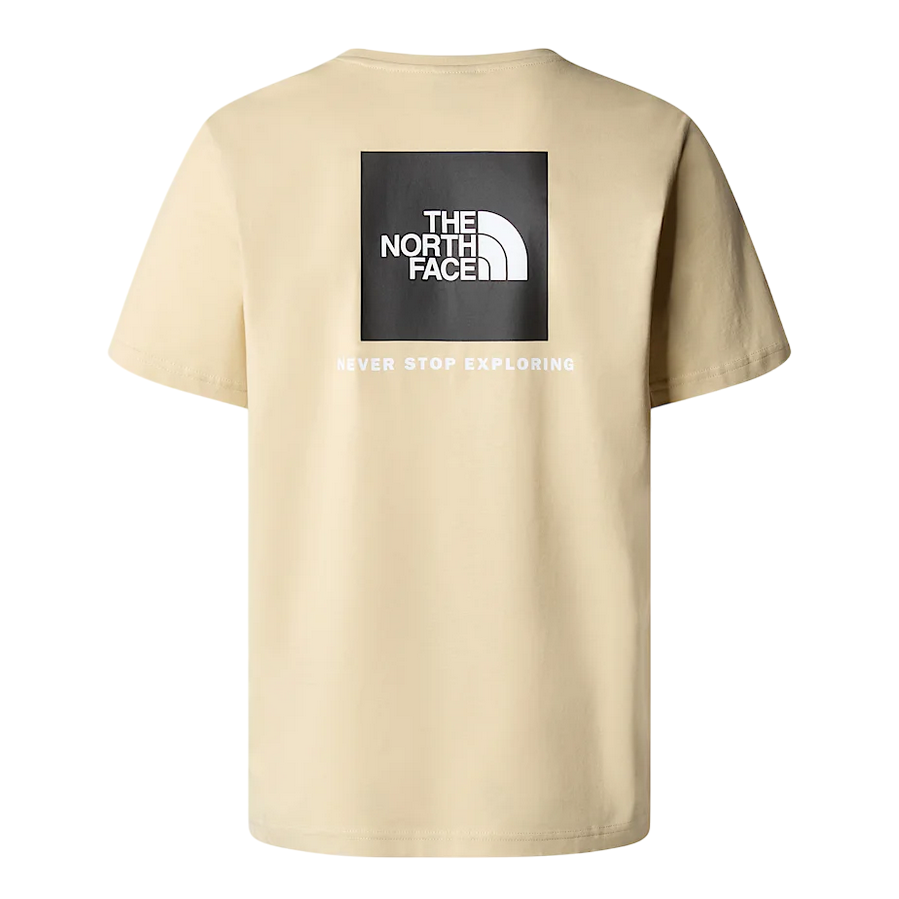 The North Face T-Shirt Uomo Redbox NF0A87NP3X4 Ghiaia