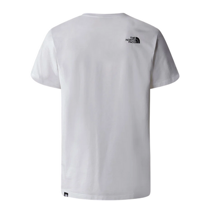 The North Face maglietta manica corta da uomo Simple Dome NF0A87NGFN4 bianco
