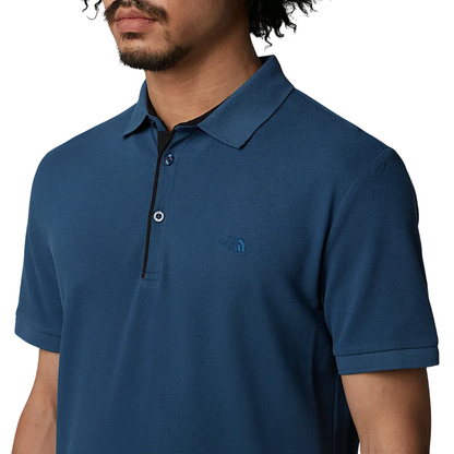 The North Face polo Premium Slim da uomo NF0A8C1NHDC blu