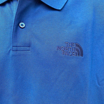 The North Face polo manica corta da uomo in cotone piquet Essential NF0A8C1PD1R blu