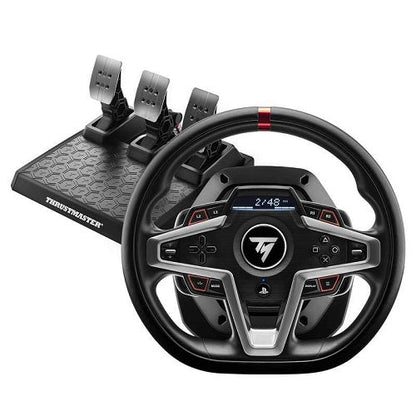 Thrustmaster Volante T248 + Pedaliera Hybrid Drive Pc /Ps4 / Ps5 Display Gara F1