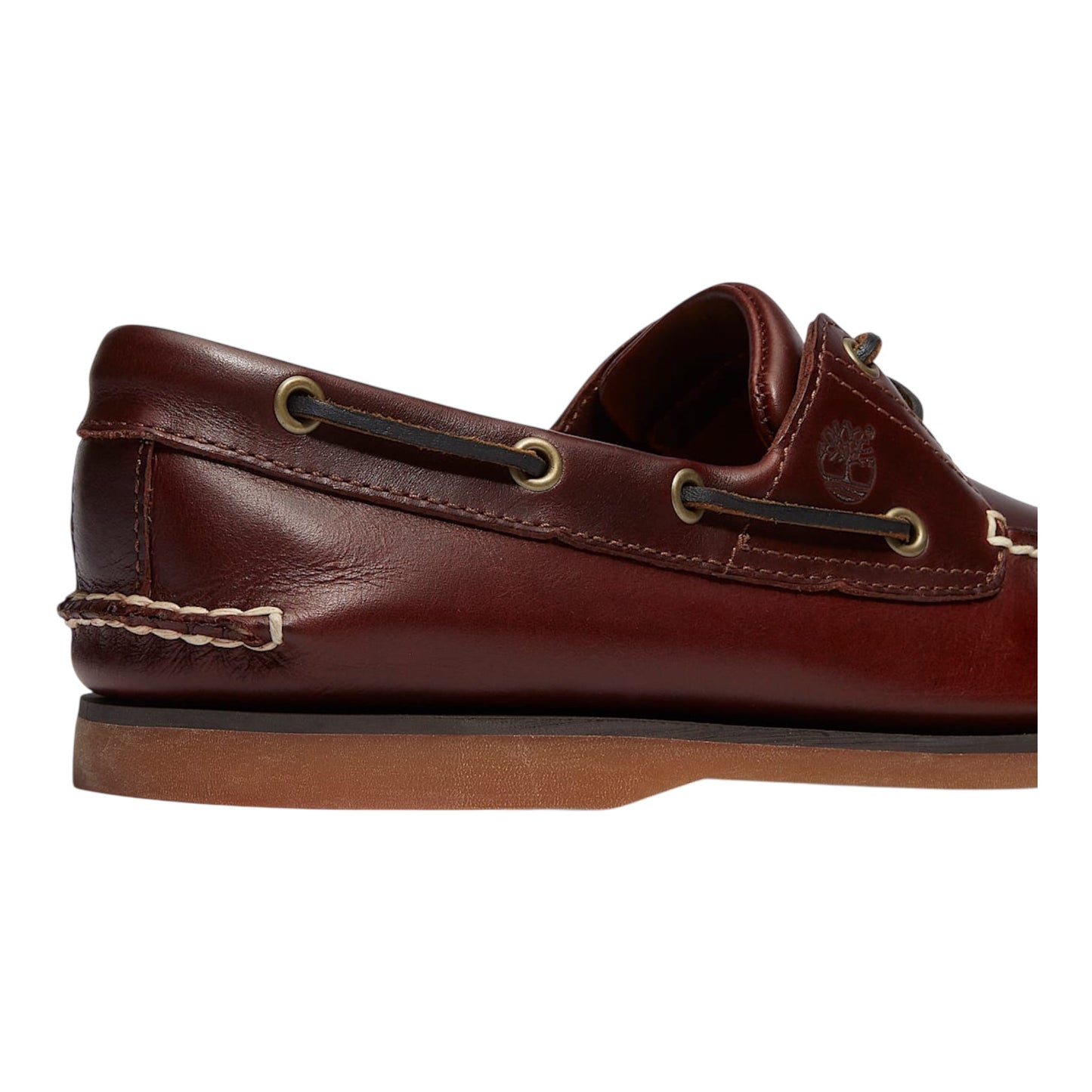 Timberland Scarpa Barca Uomo Classic 2-Eye TB025077214 Marrone Coccodrillo