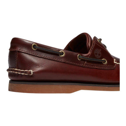 Timberland Scarpa Barca Uomo Classic 2-Eye TB025077214 Marrone Coccodrillo