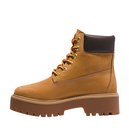Timberland Stone Street 6-Inch TB1A5RJD231 Giallo Wheat Stivale Donna Impermeabile