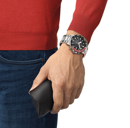 Tissot Seastar 1000 Chronograph – Quarz Swiss Made, Schwarz, 45,5mm – Ref. T120.417.11.051.01