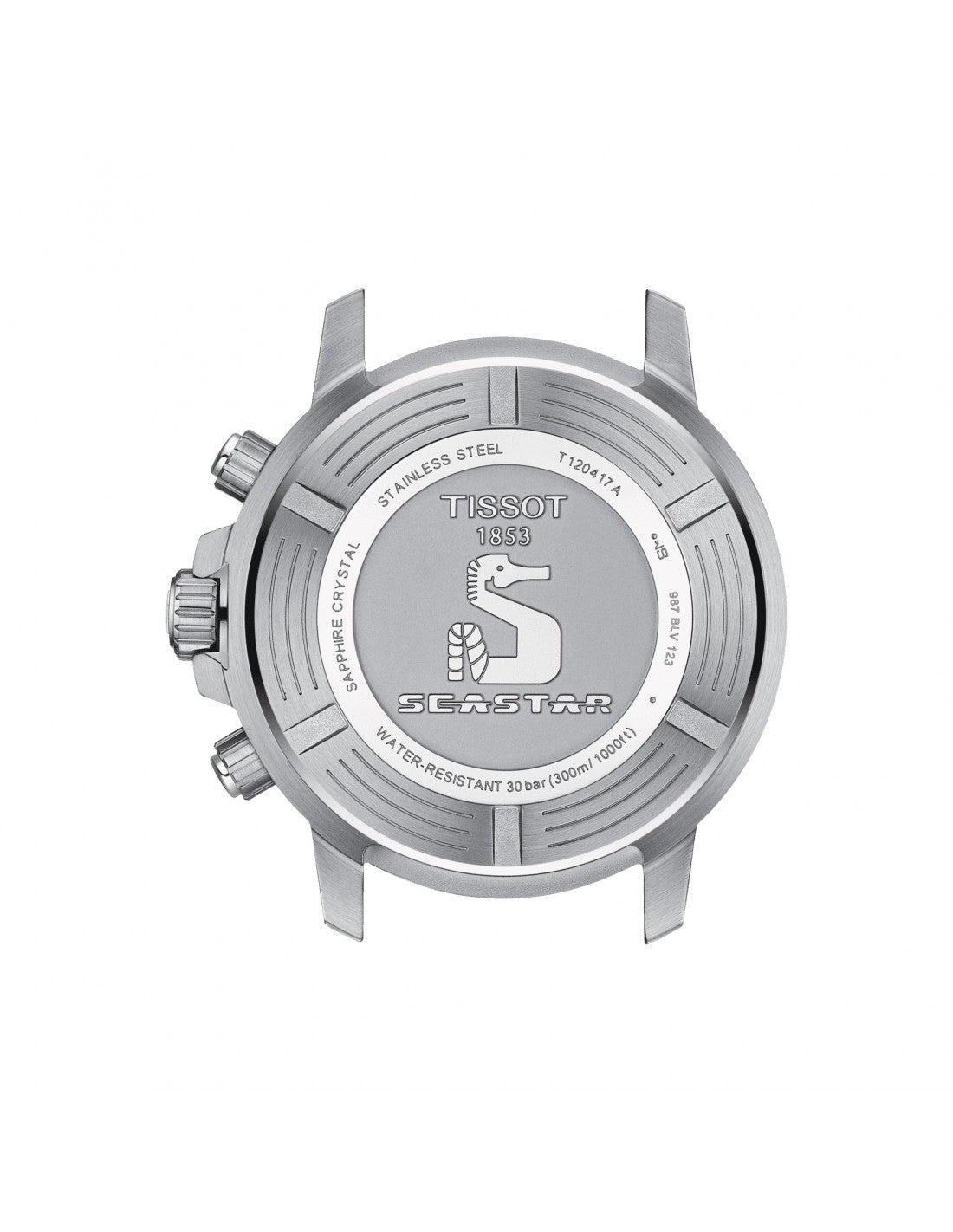 Tissot Seastar 1000 Chronograph – Quarz Swiss Made, Schwarz, 45,5mm – Ref. T120.417.11.051.01