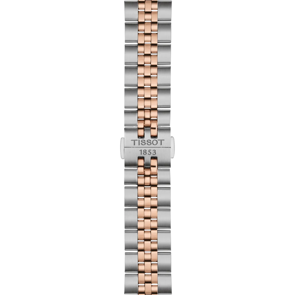 Tissot Ballade 40mm – Herrenuhr mit blauem Zifferblatt und roségoldfarbener PVD-Stahlhülle | T156.410.22.041.00