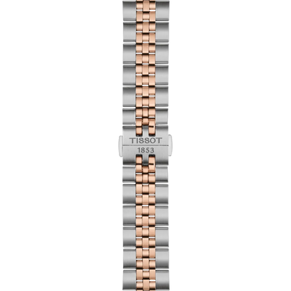 Tissot Ballade 40mm – Herrenuhr mit blauem Zifferblatt und roségoldfarbener PVD-Stahlhülle | T156.410.22.041.00