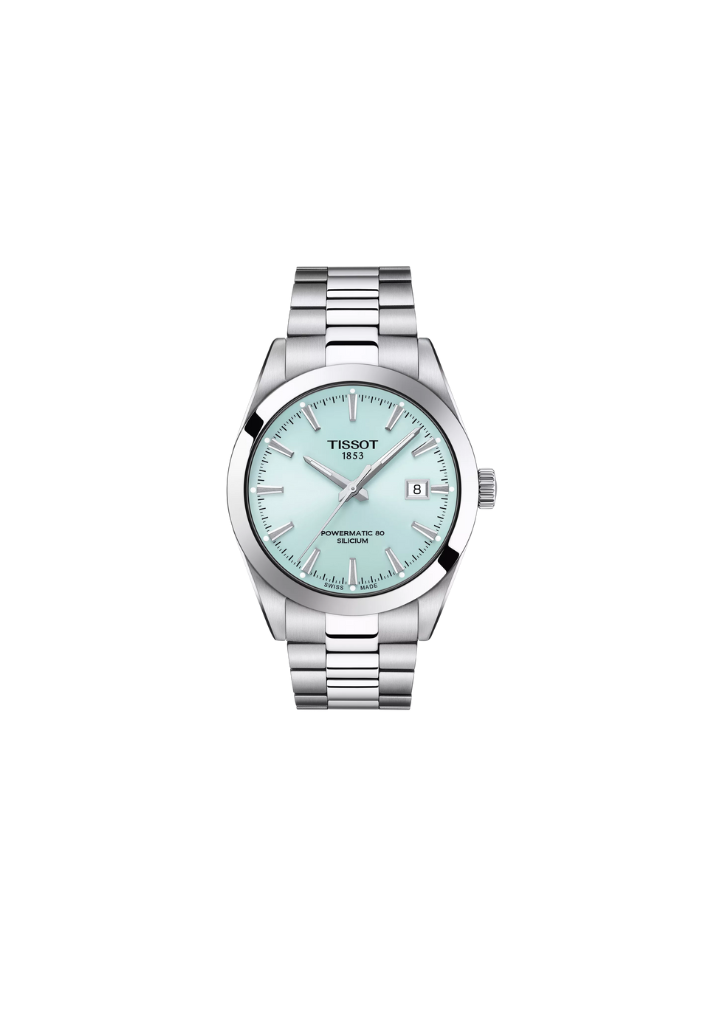 Tissot Gentleman Powermatic 80 Silicium Automatik Swiss Made Blau 40mm T127.407.11.351.00