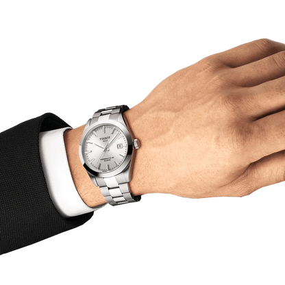 Tissot Gentleman Powermatic 80 – Automatico Swiss Made, argento, 40mm – T127.407.11.031.00