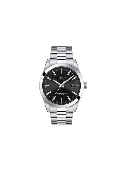Tissot Gentleman Powermatic 80 Silicium – Automatic Swiss Made, Schwarz, 40mm – T127.407.11.051.00