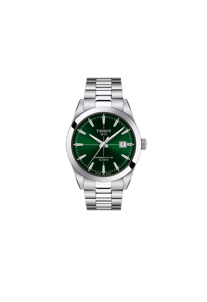 Tissot Gentleman Powermatic 80 – Swiss Made Automatik, Grün, 40mm – T127.407.11.091.01