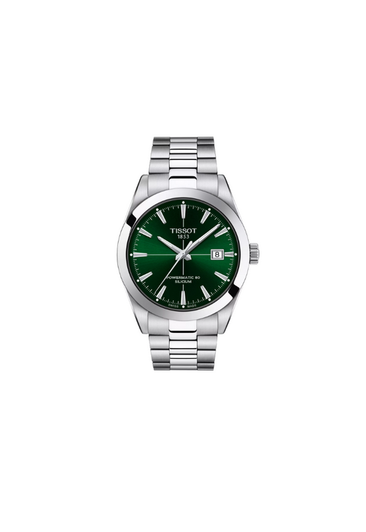 Tissot Gentleman Powermatic 80 – Automatico Swiss Made, verde, 40mm – T127.407.11.091.01