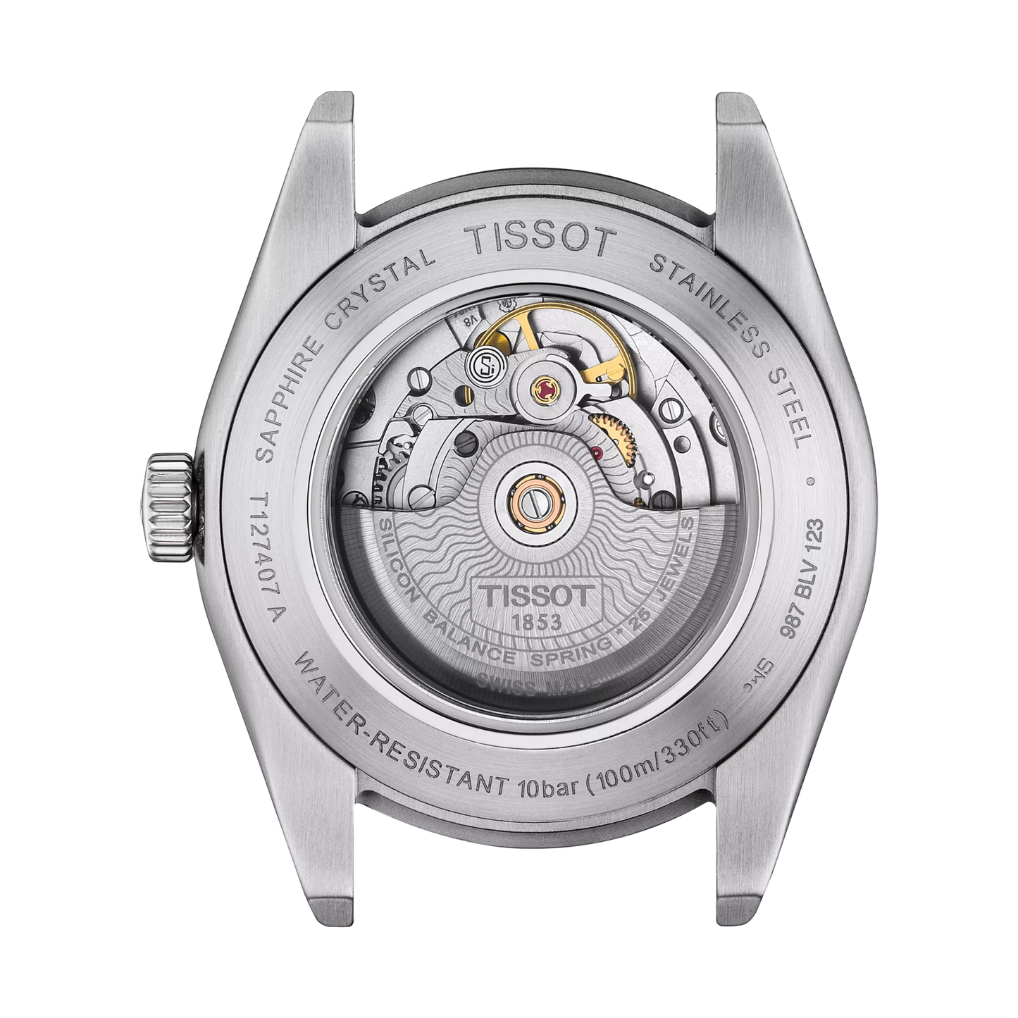 Tissot Gentleman Powermatic 80 Silicium Automatik Swiss Made Blau 40mm T127.407.11.351.00