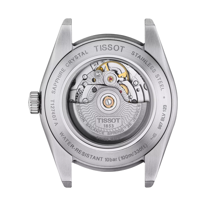 Tissot Gentleman Powermatic 80 – Automatico Swiss Made, grigio scuro (anthracite), 40 mm – T127.407.11.061.01