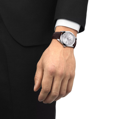 Tissot Gentleman Automatic Swiss Made Silver 40mm – Codice T127.407.16.031.01