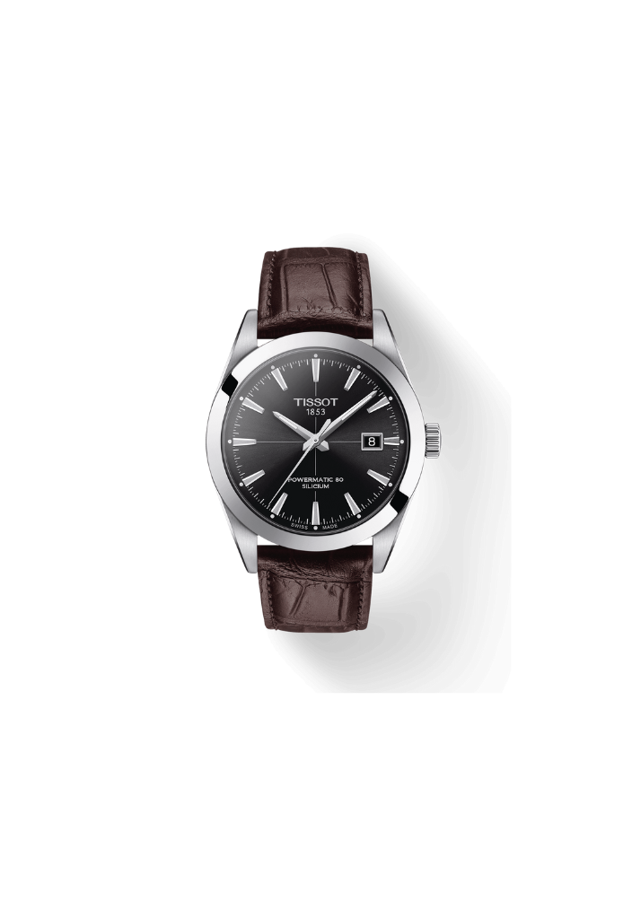 Tissot Gentleman Automatik Swiss Made Schwarz 40mm – Artikelnummer T127.407.16.051.01