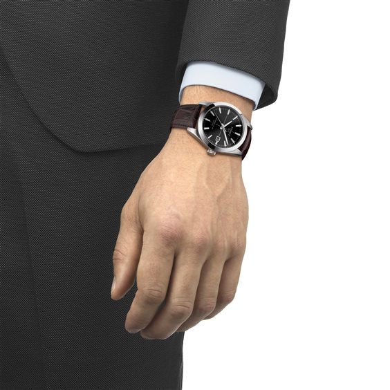 Tissot Gentleman Automatik Swiss Made Schwarz 40mm – Artikelnummer T127.407.16.051.01