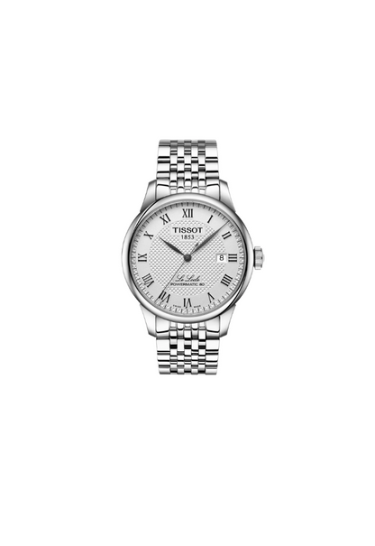 Tissot Le Locle Powermatic 80 – Automatico Swiss Made, argento, 39.3mm – Cod. T006.407.11.033.00