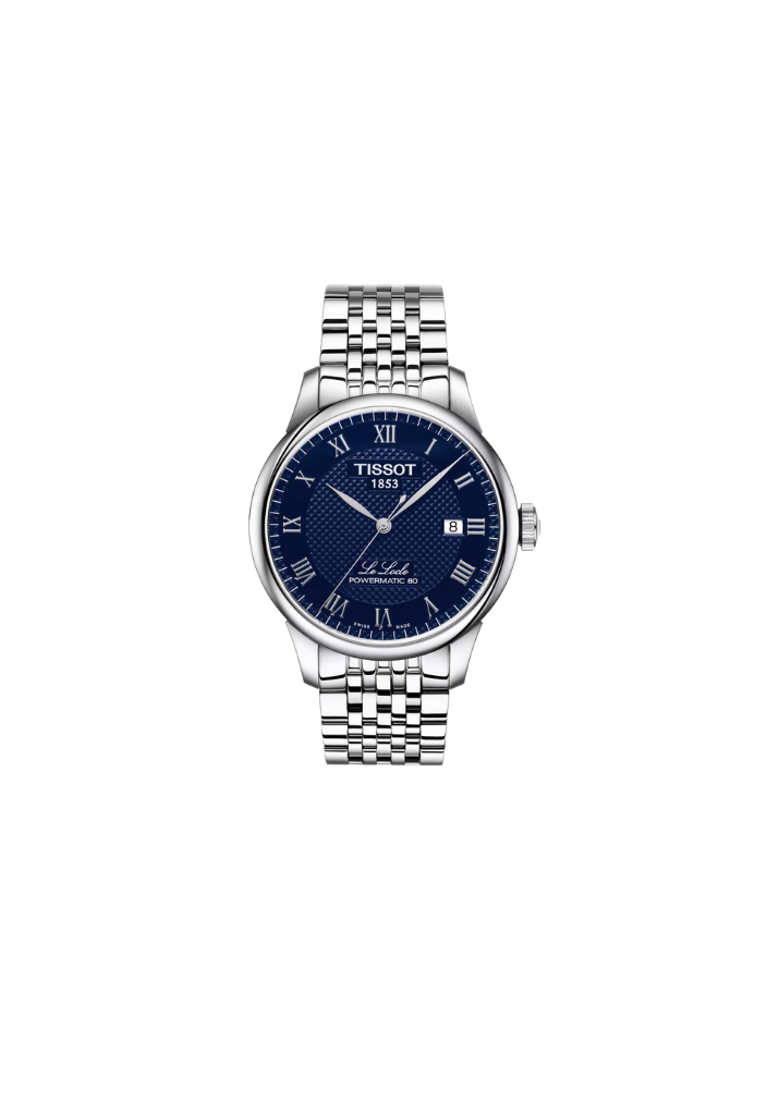 Tissot Le Locle Powermatic 80 – Automatico Swiss Made, blu, 39.3mm – Cod. T006.407.11.043.00