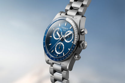 Tissot PR516 Chronograph – Quarzo, Swiss Made, Blu, 40mm T149.417.11.041.00