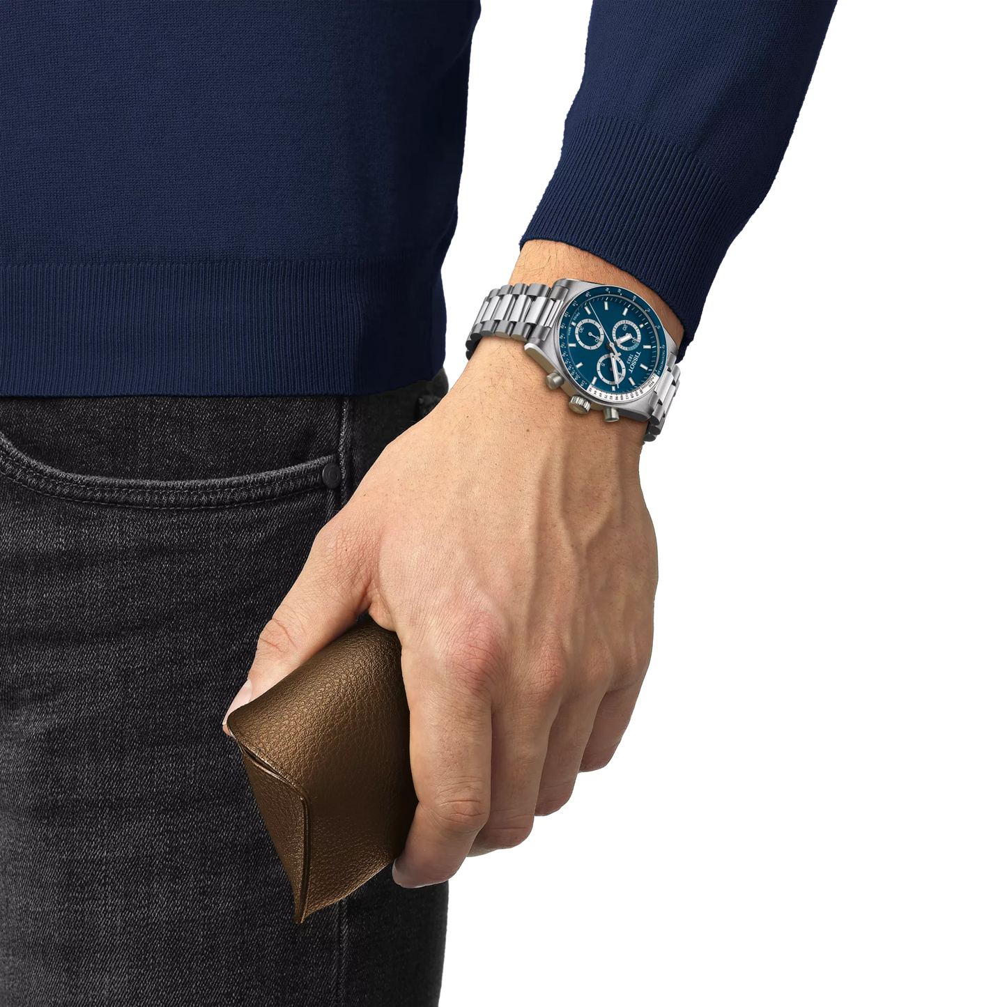 Tissot PR516 Chronograph – Quarzo, Swiss Made, Blu, 40mm T149.417.11.041.00