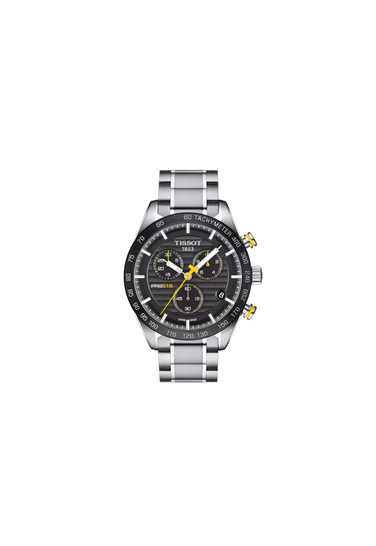Tissot PRS 516 Chronograph Quarz Schwarz 42mm Swiss Made T100.417.11.051.00