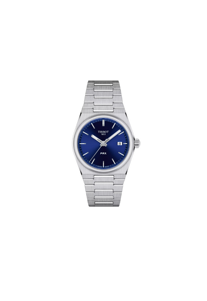 Tissot PRX 35mm – Orologio Quarzo Swiss Made, Quadrante Blu, Acciaio, Ref. T137.210.11.041.00