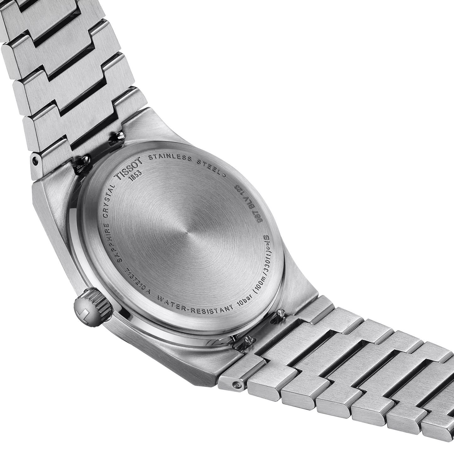 Tissot PRX 35mm – Orologio Quarzo Swiss Made, Quadrante Argentato, Acciaio, Ref. T137.210.11.031.00