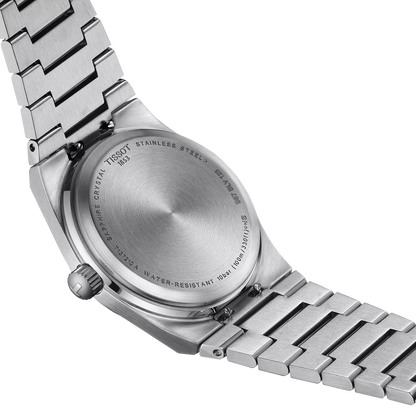 Tissot PRX 35mm – Swiss Made Quarzuhr, rosa Zifferblatt, Edelstahl, Ref. T137.210.11.331.00