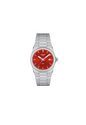 Tissot PRX 35mm – Swiss Made Quartz Watch, Red Dial, Steel, Ref. T137.210.11.421.00