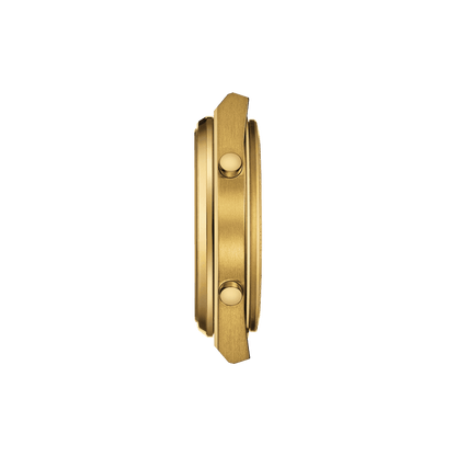 Tissot PRX Digital – Swiss Made Quarz, digitales goldfarbenes Zifferblatt, 40mm – T137.463.33.020.00