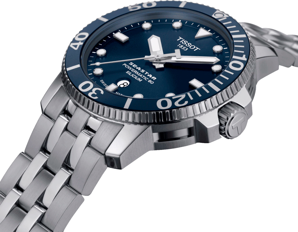 Tissot Seastar 1000 Automatic – Swiss Made, Blu, 43mm, Ref. T120.407.11.041.01