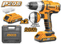20V Impact Drill with 2x 2.0ah Batteries+Charger+Case+Accessories