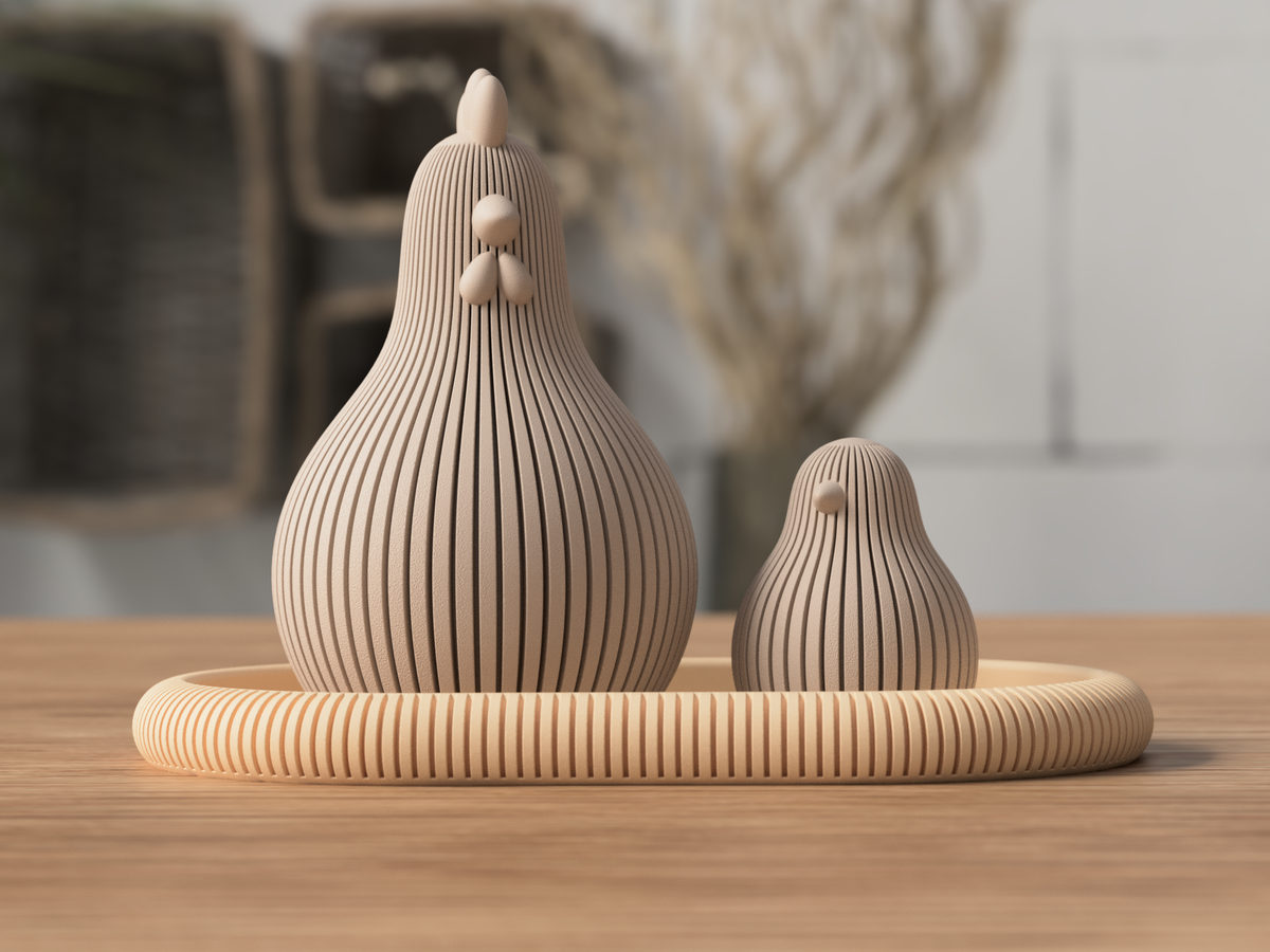 Kaori – Home Decor Vassoio Japandi Ovale in PLA