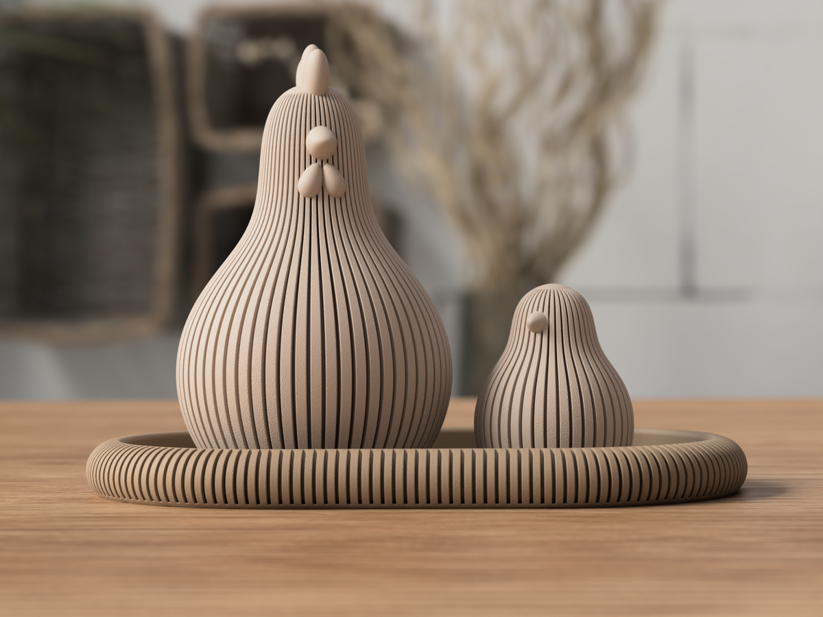 Kaori – Home Decor Vassoio Japandi Ovale in PLA