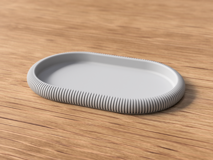 Kaori – Home Decor Vassoio Japandi Ovale in PLA