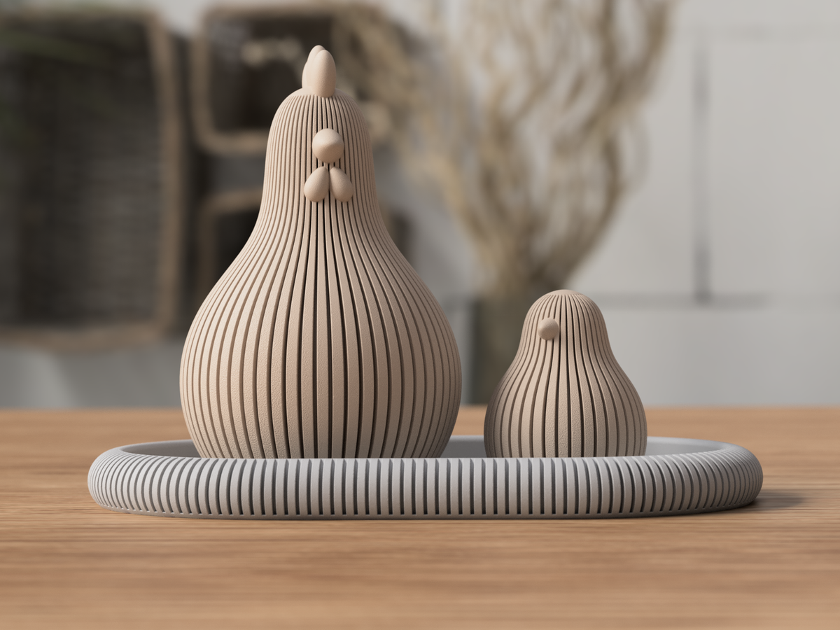Kaori – Home Decor Vassoio Japandi Ovale in PLA