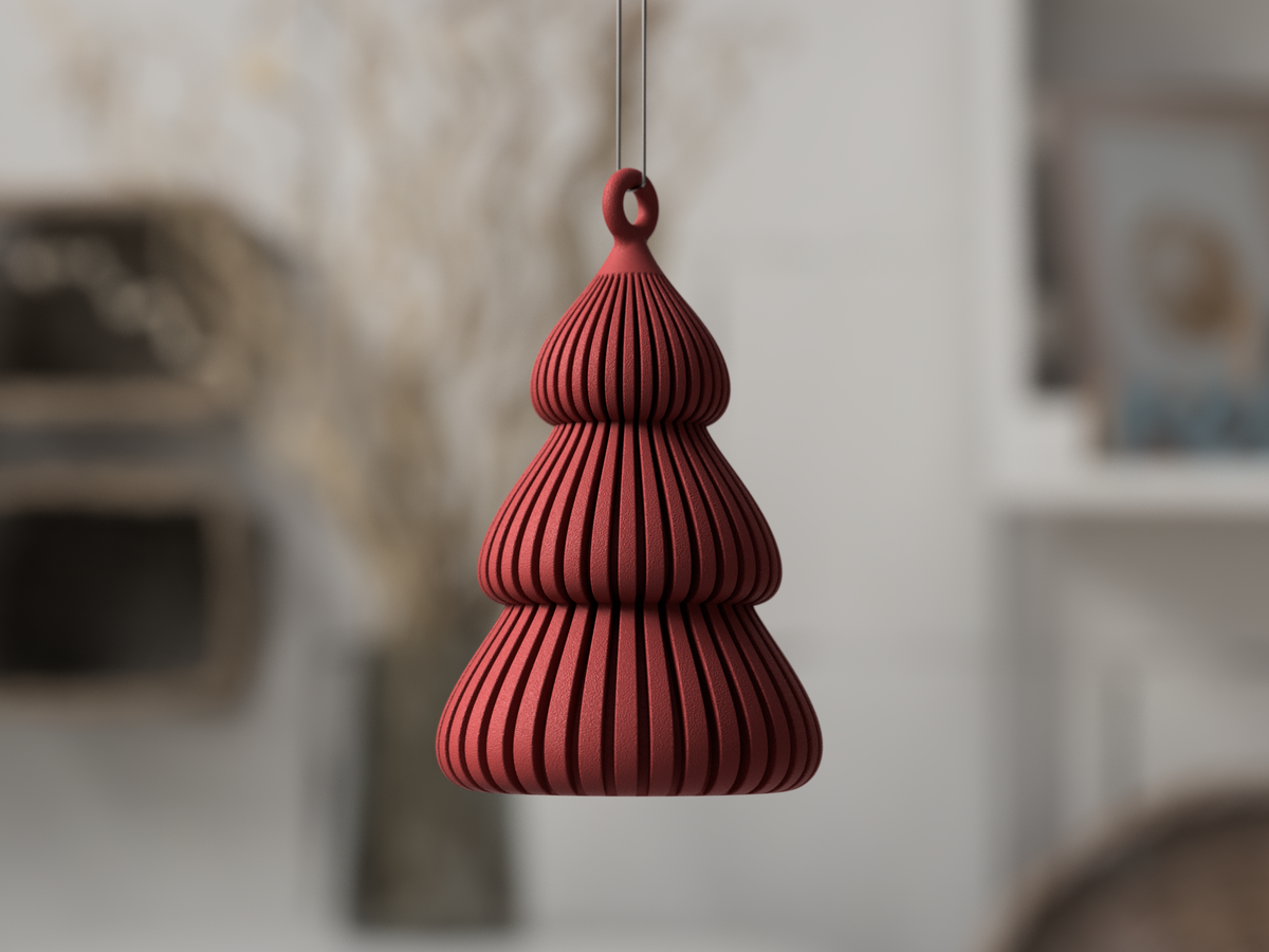 Pinia: Decorazione Albero Natalizio in PLA