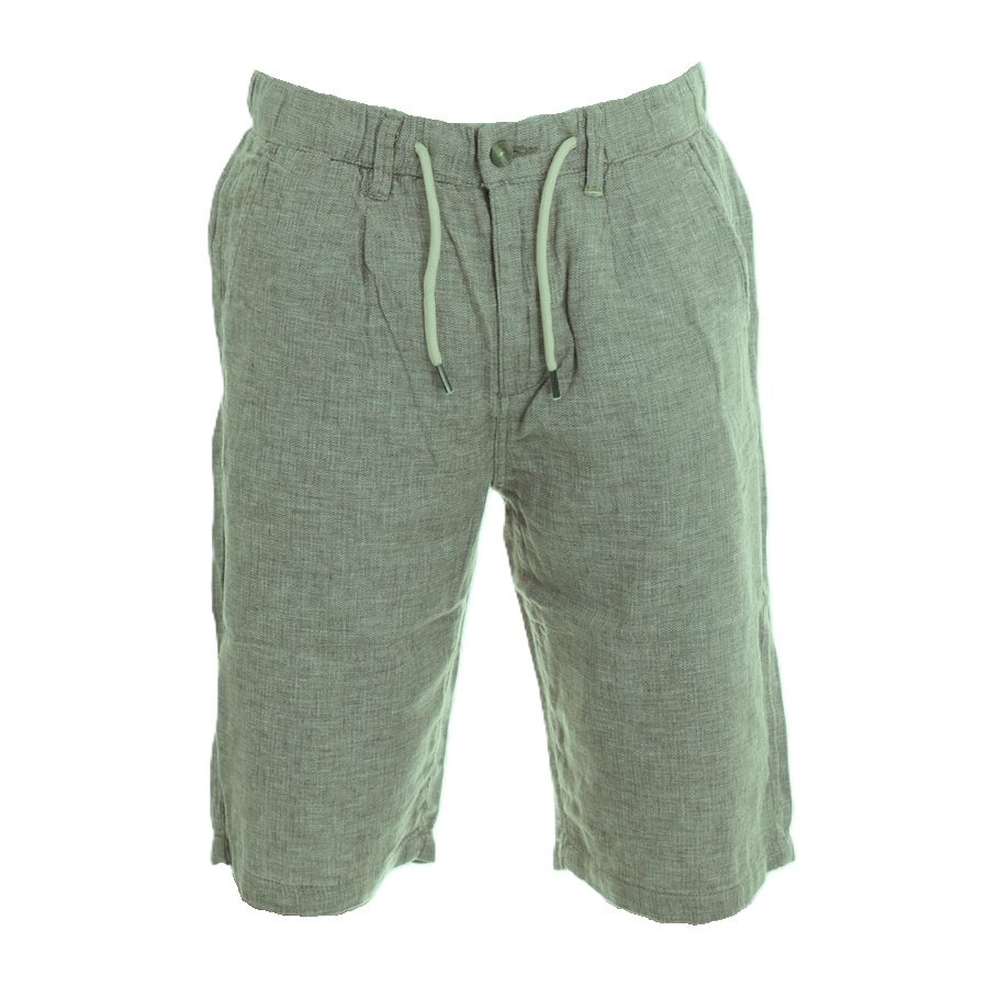 Trez Bermuda Uomo Misto Lino BENG2-2750 M49009 Salvia – Pantaloncini Casual Estate